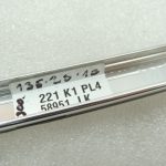 Oriģinālā BMW 5. sērijas F10 F11 F11 F18 durvju līstes priekšējais kreisais augšējais hromēts 51337182281 7182281