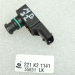 Mercedes W205 C63 AMG M117 ieplūdes kolektora spiediena sensors paaugstināta spiediena sensors A0071530528