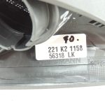 Mercedes Benz W205 durvju augstfrekvences skaļruņa vāks kreisais A2057200148