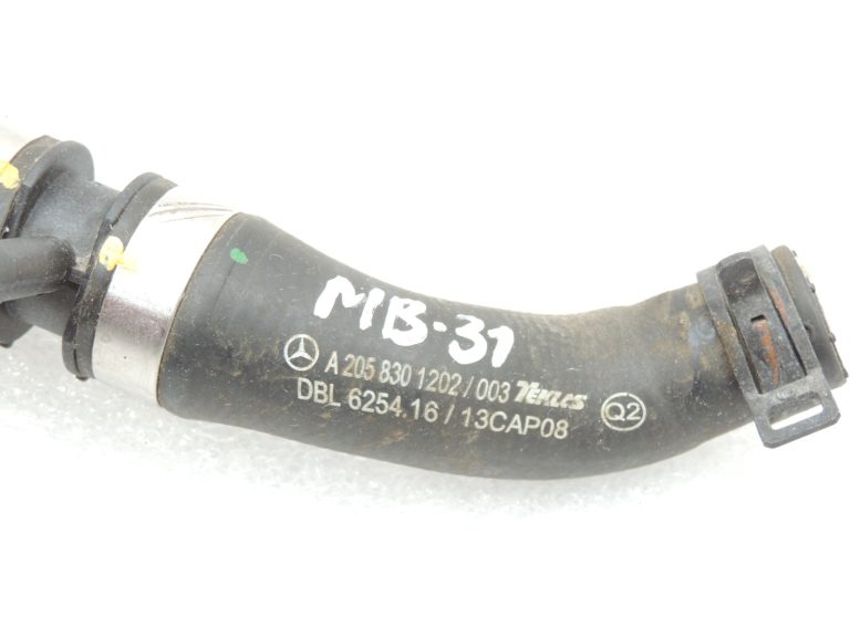 Oriģinālā Mercedes Benz W205 OM651 dzesēšanas šķidruma caurule Dzesēšanas šķidruma šļūtene A2058301202