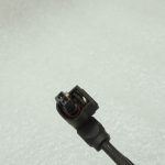 Oriģinālā Mercedes W205 C63 AMG M117 aizmugurējās ass amortizatora elektroinstalācijas instalācija pa labi