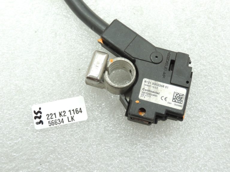 Oriģinālais BMW F07 F10 F11 F11 F25 Akumulatora negatīvais kabelis IBS negatīvais kabelis 61219302356