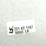OEM BMW F10 F11 F07 N47 B57 Izplūdes gāzu temperatūras sensors L=216MM EGT 13628576316