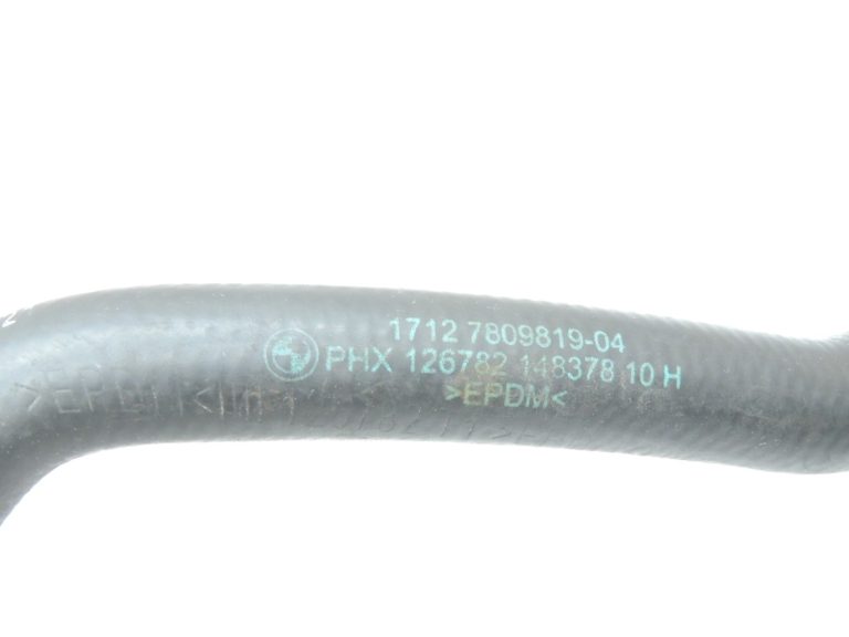 Oriģinālā BMW F07 F10 F11 2.0D N47N Dzesēšanas ūdens šļūtene Ūdens šļūtene 17127809819