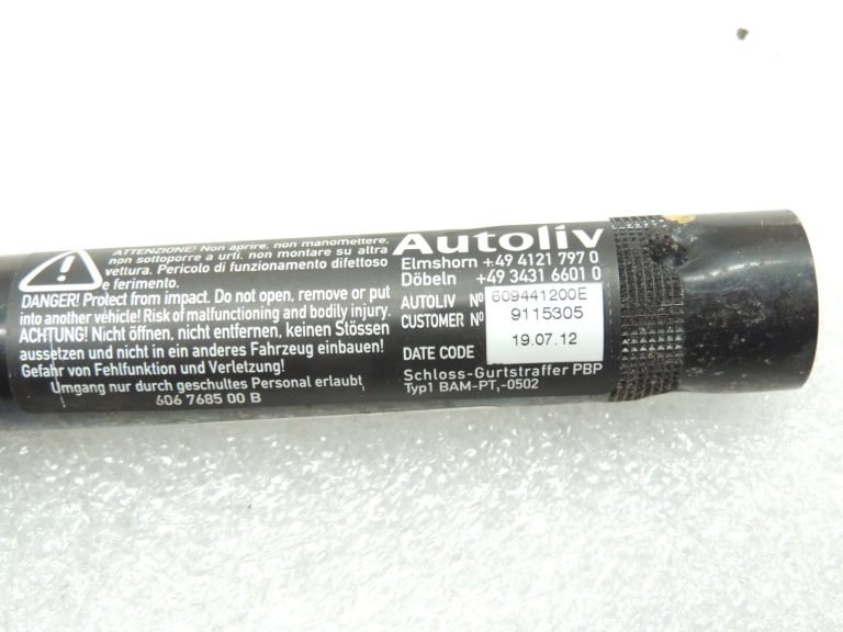 BMW F07 F07 F10 F11 F01 F02 Drošības jostas sprādzes spriegotājs priekšējais kreisais 72119115305