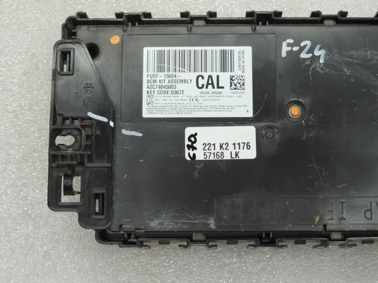 Ford Ranger P375 TKE BCM vadības bloka drošinātāju kārba FU5T-15604-CAL