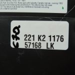 Ford Ranger P375 TKE BCM vadības bloka drošinātāju kārba FU5T-15604-CAL