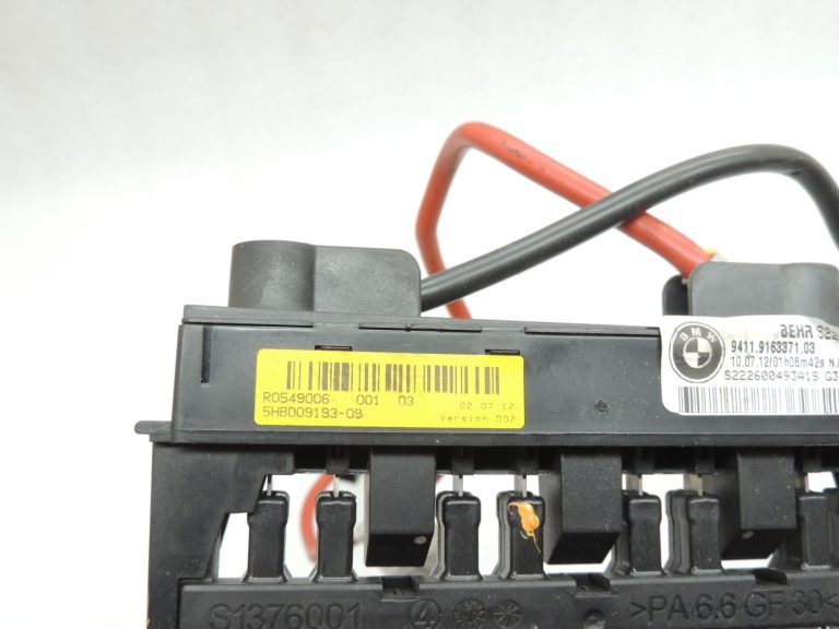 Oriģinālā BMW F10 F11 Elektriskais papildu sildītājs 64119359958