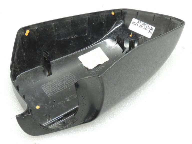 Oriģinālais BMW F10 F11 Ārējā spoguļa vāka vāciņš labajā pusē BLACK II (668) 51167216370