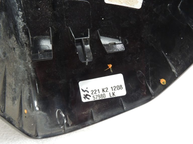 Oriģinālais BMW F10 F11 Ārējā spoguļa vāka vāciņš labajā pusē BLACK II (668) 51167216370