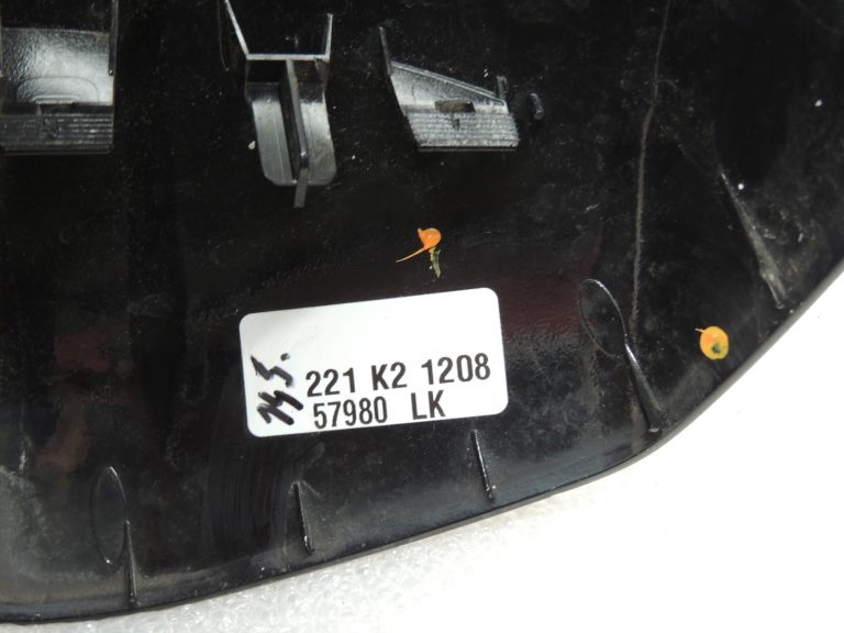Oriģinālais BMW F10 F11 Ārējā spoguļa vāka vāciņš labajā pusē BLACK II (668) 51167216370