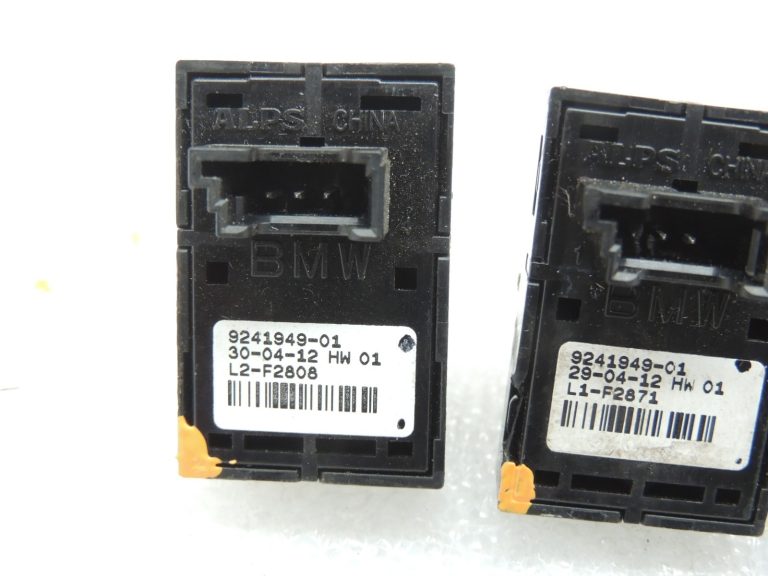 Oriģinālais BMW F06 F07 F10 F10 F11 F01 F02 Logu regulatora slēdzis 3x 9241949 61319241949
