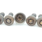 Oriģinālā aprīkojuma BMW F10 F11 G60 G61 riteņu bloķēšanas skrūves vieglmetāla riteņu diskiem M14X1.25