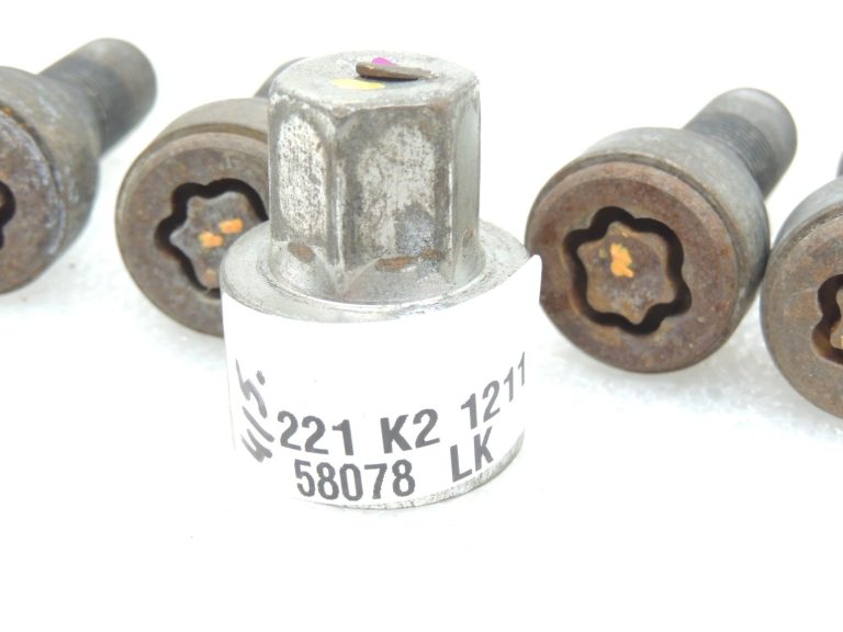 Oriģinālā aprīkojuma BMW F10 F11 G60 G61 riteņu bloķēšanas skrūves vieglmetāla riteņu diskiem M14X1.25