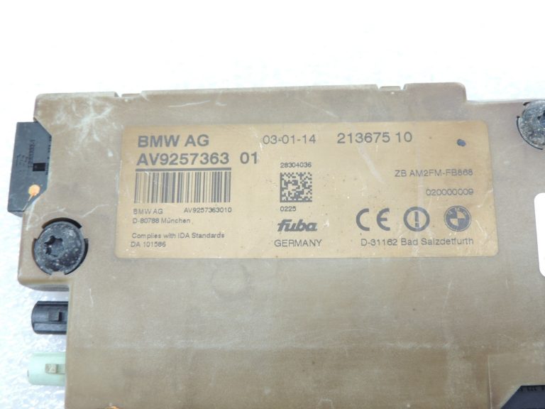 Oriģinālais BMW F10 F06 F06 F13 F01 F02 antenas pastiprinātājs ZB AM2FM-FB868 antenas pastiprinātājs