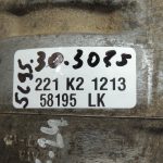 Ford Ranger P375 TKE 2.2TDCi gaisa kondicionēšanas kompresors AC sūknis EB3B-19D629-DB