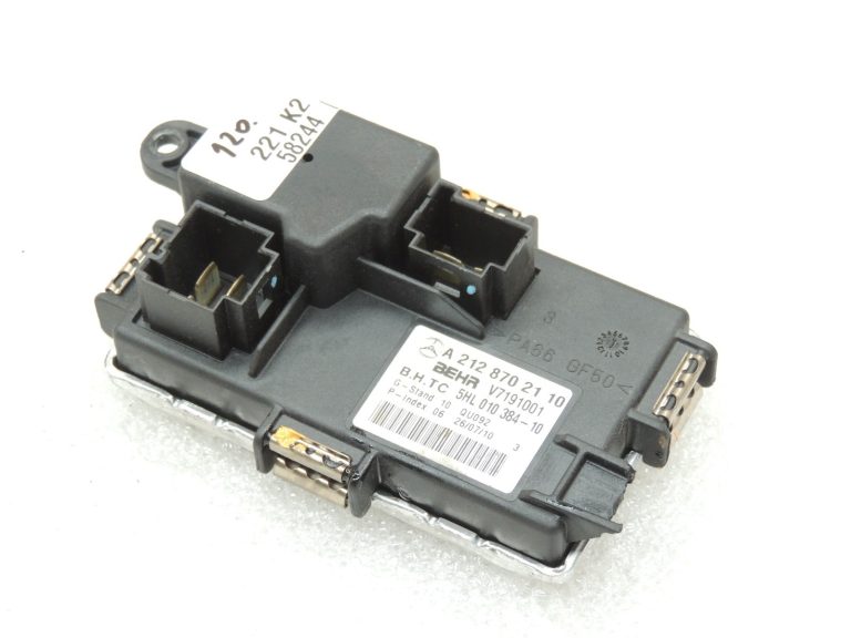 Oriģinālais Mercedes Benz E-Class W212 ventilatora rezistora vadības bloks A2128702110
