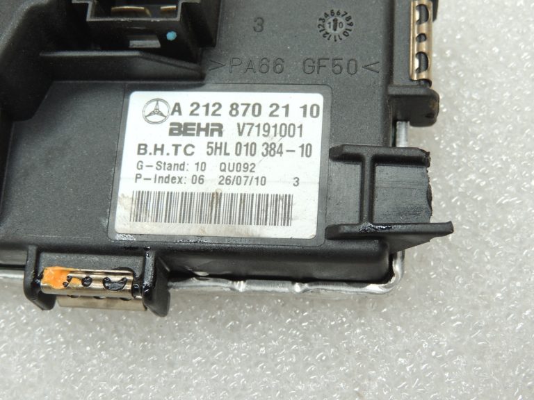 Oriģinālais Mercedes Benz E-Class W212 ventilatora rezistora vadības bloks A2128702110
