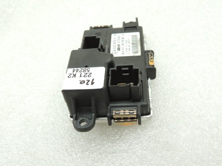 Oriģinālais Mercedes Benz E-Class W212 ventilatora rezistora vadības bloks A2128702110