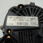 Oriģinālais Mercedes W212 M271 alternators 150A A0009063000