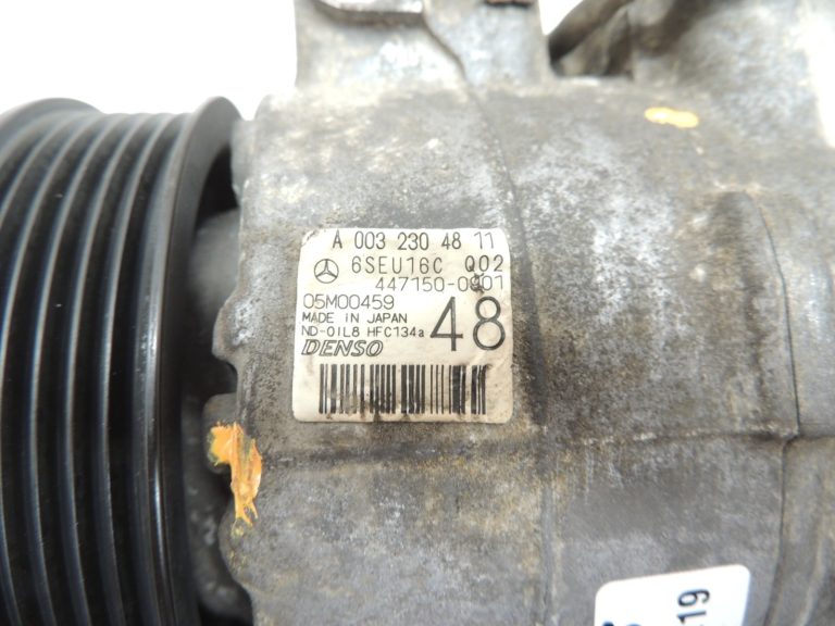 Mercedes W212 M271 gaisa kondicioniera kompresors Kompresors A0032304811