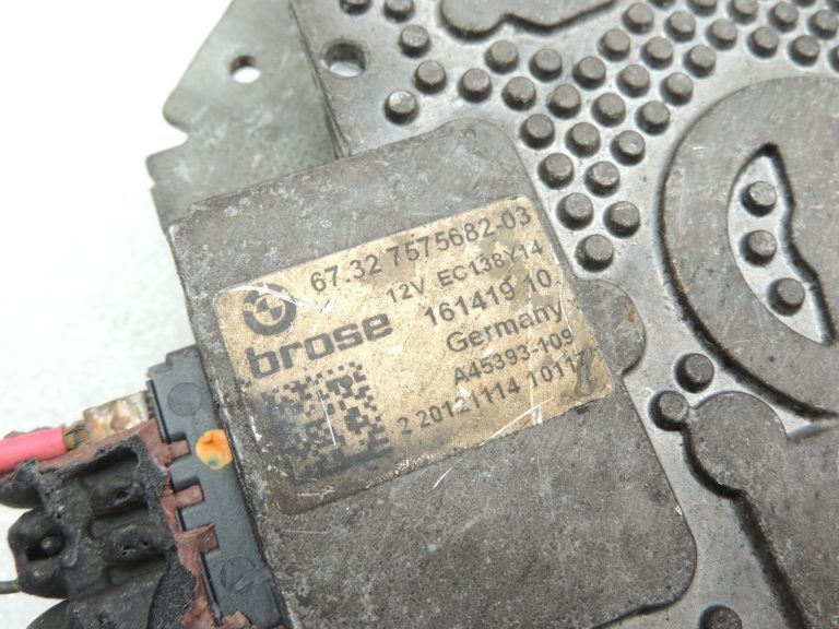 OE BMW F10 F11 400w radiatora ventilatora motors bez lāpstiņām 7575682 Priekš amatieriem !!!
