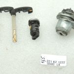 Oriģinālais BMW F10 F11 durvju slēdzeņu cilindrs + 2x atslēgas + roku balsta nodalījuma cilindrs