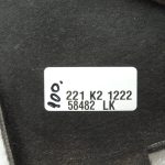 BMW 5. sērijas F10 bagāžas nodalījuma paneļi, bagāžnieka labā puse 7260061