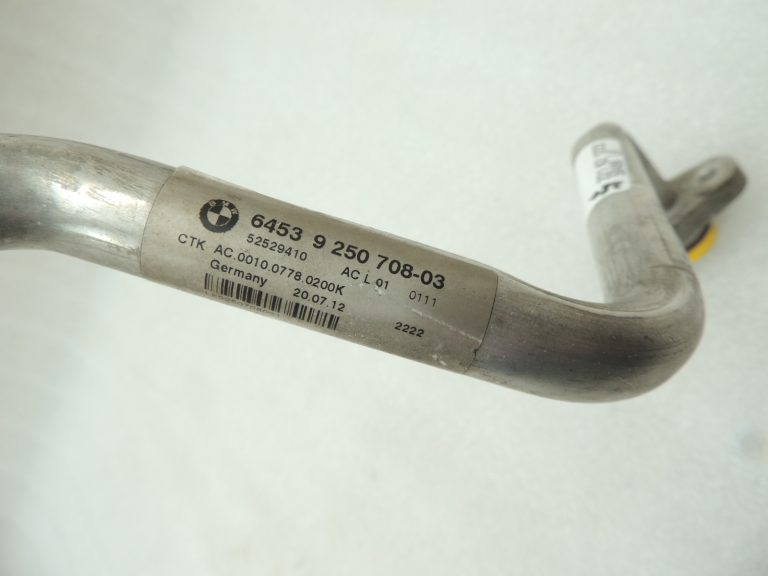 Oriģinālā BMW F07 F10 F11 N47 spiediena padeves gaisa kondicionēšanas šļūtene 64539250708