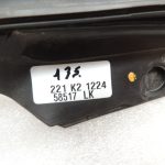 Oriģinālā BMW 5. sērijas F10 F11 durvju blīvējuma gumija priekšējā kreisā augšējā 51767182285