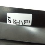 Oriģinālā BMW 5. sērijas F10 F11 priekšējo durvju sliekšņu paneļi melni 51349162721