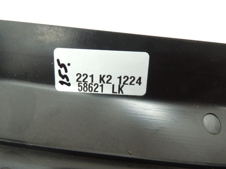 Oriģinālā BMW 5. sērijas F10 F11 priekšējo durvju sliekšņu paneļi melni 51349162721