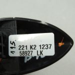 OEM BMW F06 F06 F10 F11 F12 F11 F12 F13 Ārējais rokturis aizmugurējais kreisais BLACK II 668 7148435