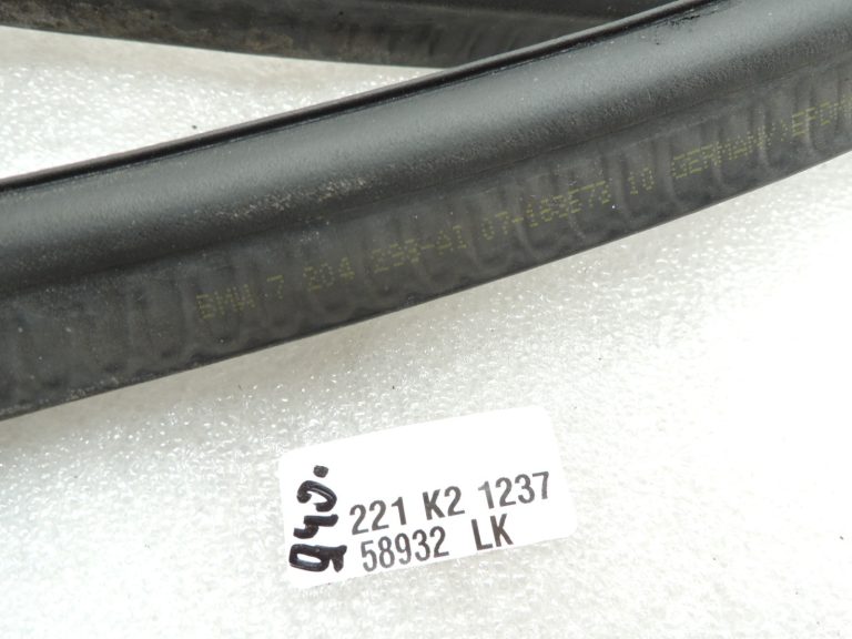 Oriģinālais BMW 5. sērijas F10 salona aizmugurējo durvju blīvētājs, gumijas blīvējums, aizmugurējās durvis 7260916