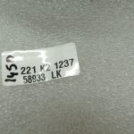 Oriģinālais BMW 5. sērijas F10 sedana durvju blīvējums gumijas aizmugurējo durvju blīvējums 51767182287