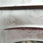 Mercedes-Benz C-Class W205 A-svārstgala apdare labā melna A20569002269F93