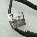 Citroen C2 1.1 HFX benzīna akumulatora pozitīvā termināla vadu instalācija 9655593580