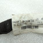 Peugeot 308 1.6 THP 150 PS akumulatora pozitīvā termināla vadu instalācija 9660323180