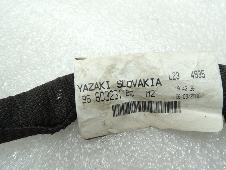 Peugeot 308 1.6 THP 150 PS akumulatora pozitīvā termināla vadu instalācija 9660323180