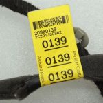 Opel Antara durvju elektroinstalācijas instalācija aizmugurējā kreisajā pusē 20980139