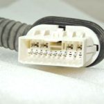 Opel Antara durvju elektroinstalācijas instalācija aizmugurējā labajā pusē 20980140