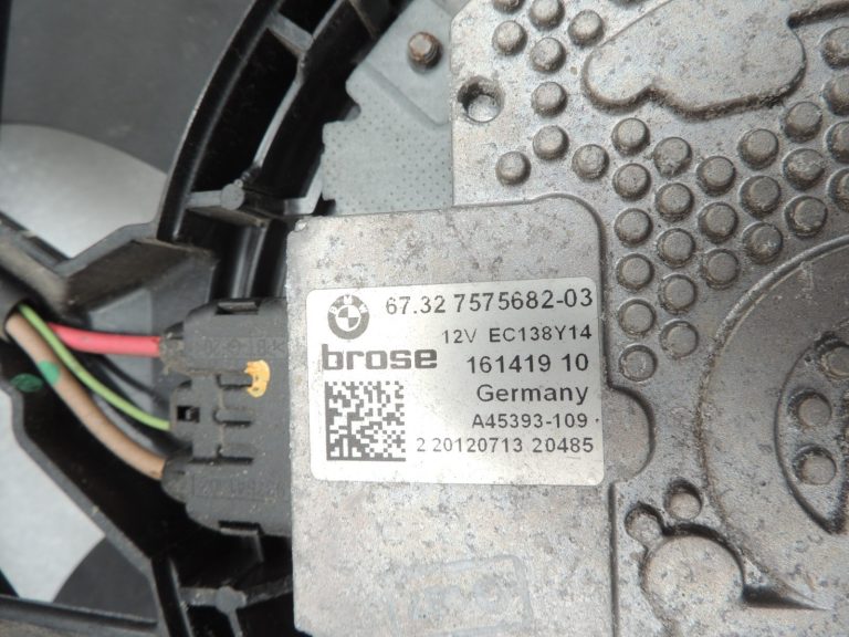 OEM BMW F10 F11 400w elektriskais ventilators Radiatora ventilators 17427633273