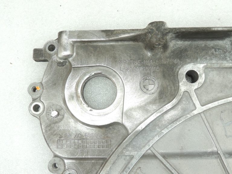 Oriģinālais BMW N47D20C N47 dzinēja priekšējais vāks 11148516751 Laika ķēdes vāks