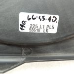 Oriģinālā BMW 5. sērijas F10 F11 aizmugures aizsargs Aizmugurējā apakšējās daļas aizsardzība labā 7186722