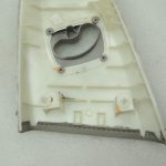 Oriģinālā BMW 5. sērijas F10 F11 B-sienas augšējā labā sijas apdare EVEREST GREY 9116350