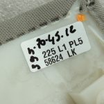 Oriģinālā BMW 5. sērijas F10 C-sienas kreisā C-pilona apdare EVEREST GREY 51439173433