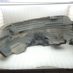 Nissan Navara II D40 2010-2013 Priekšējā labās puses riteņa arkas iekšējais oderējums 638403X00A