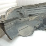Nissan Navara II D40 2010-2013 Priekšējā labās puses riteņa arkas iekšējais oderējums 638403X00A