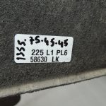 Oriģinālā BMW 5. sērijas F10 F18 aizmugurējā kreisā iekšējā riteņa arkas ieliktnis 51717186729 7186729