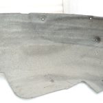 Oriģinālā BMW 5. sērijas F10 F18 aizmugurējā kreisā iekšējā riteņa arkas ieliktnis 51717186729 7186729